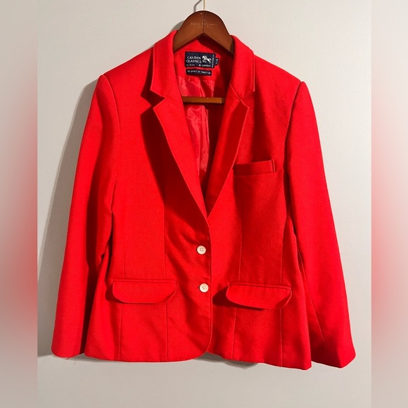 camden classics Jackets & Blazers - Camden Classics red blazer